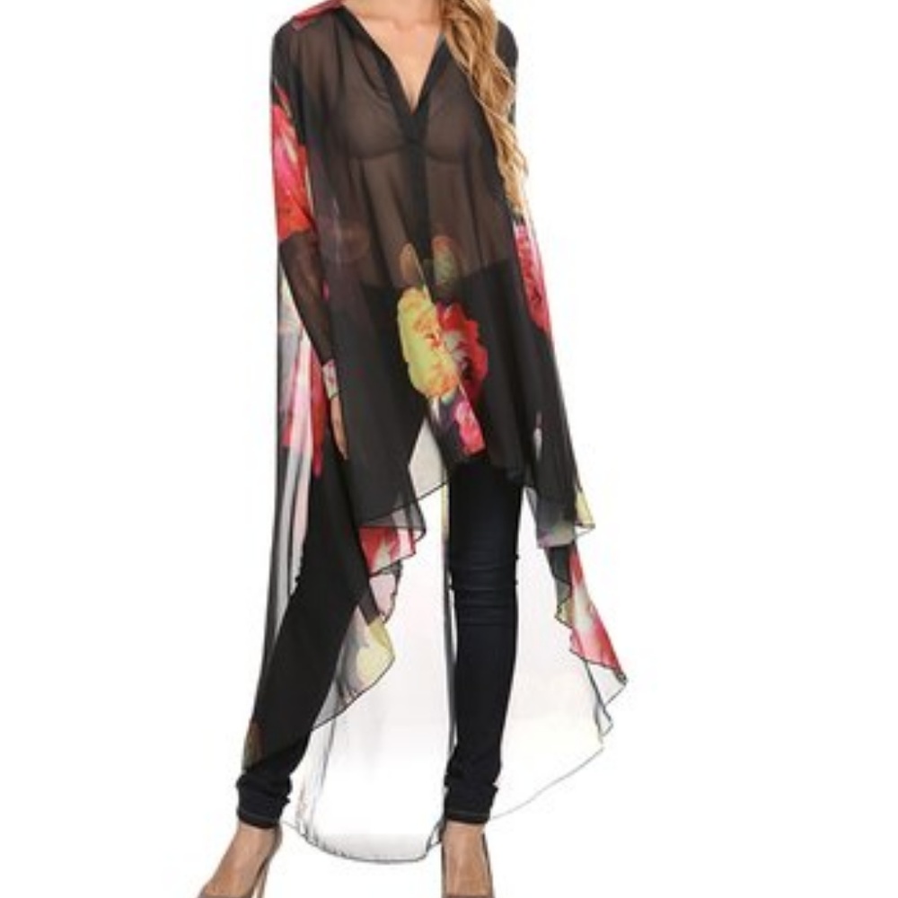 Chiffon style blouse